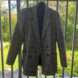 Aqua Tweed Coat